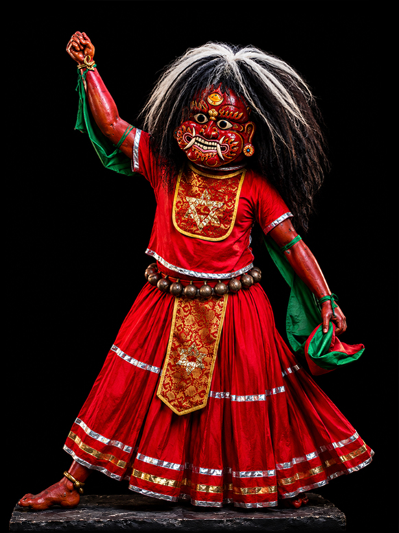 Traditional handcrafted sculpture