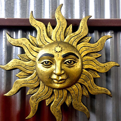 Sun - Symbol of light and life.